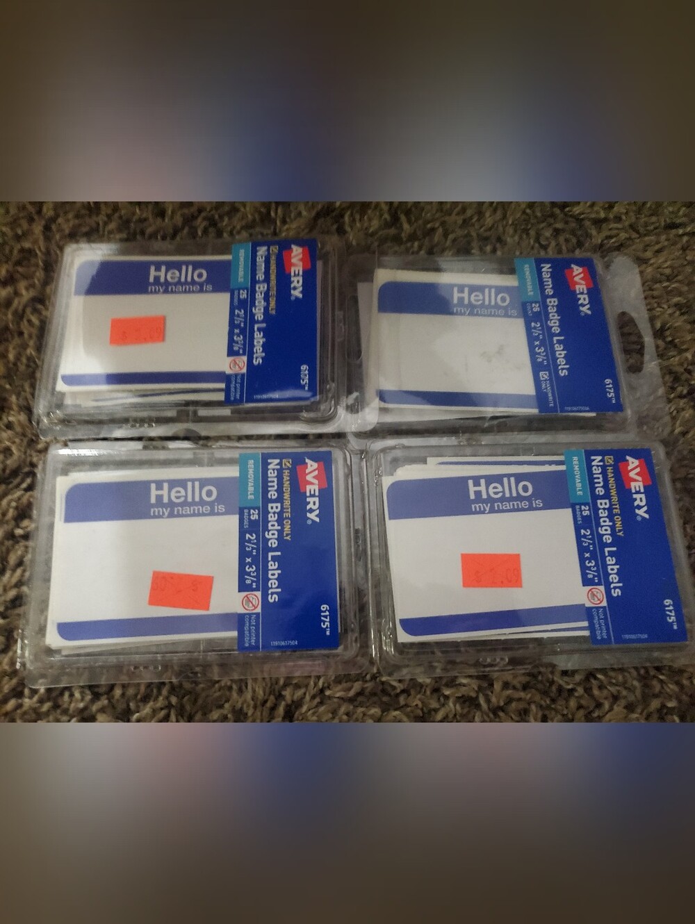 4pks Name Labels
